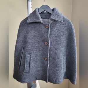 Lost In Albion wool cape coat New without Tag